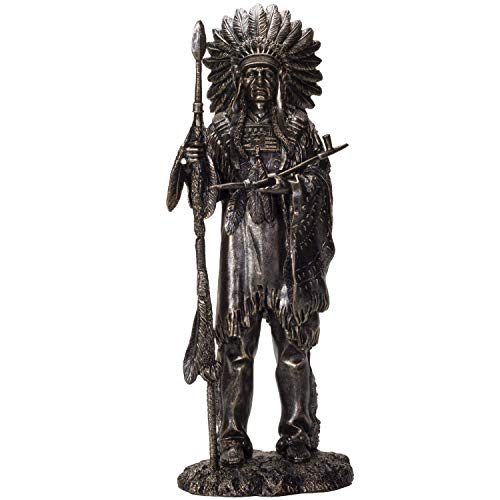 Estatua Decorativa Americana Resina 14 x 4 x 7.5 in