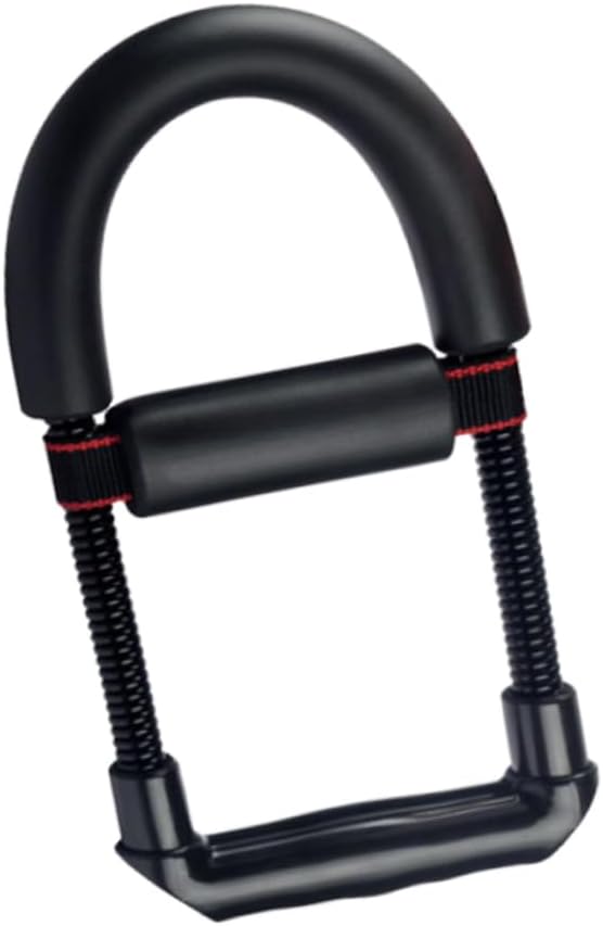 Electrophoresis Arm Trainer Wrist Exerciser for Strength High Elastic Spring Comfortable Sponge Grip for Fitness Training Black