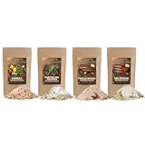 Moritz`s Räucherlauge Set Forelle, Aal, Kräuter der Provence, Paprika 2400g Räucherlake Räuchern Grillen Smoker Fischgewürz für Fisch, Fleisch, Käse und mehr