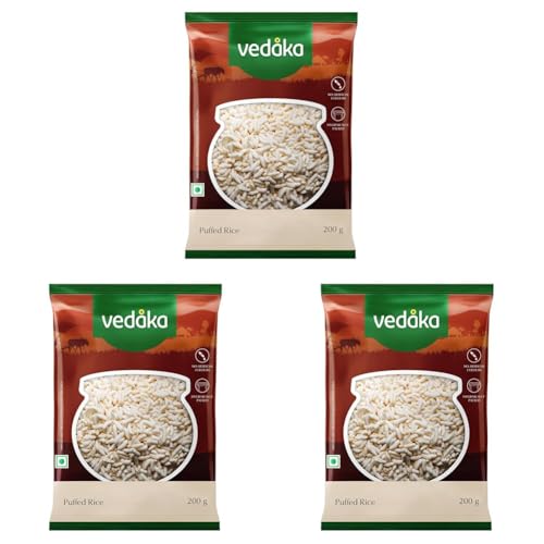 Image of Vedaka Puffed Rice - 200g (Pack of 3)