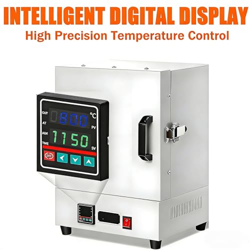 Fornitura di bruciatura dell'esposizione digitale dell'attrezzatura di laboratorio,Fornace di sinteratura elettrica di Tabletop, fornace elettrico 2000W forno di fusione del metallo 1150oC, forno di m