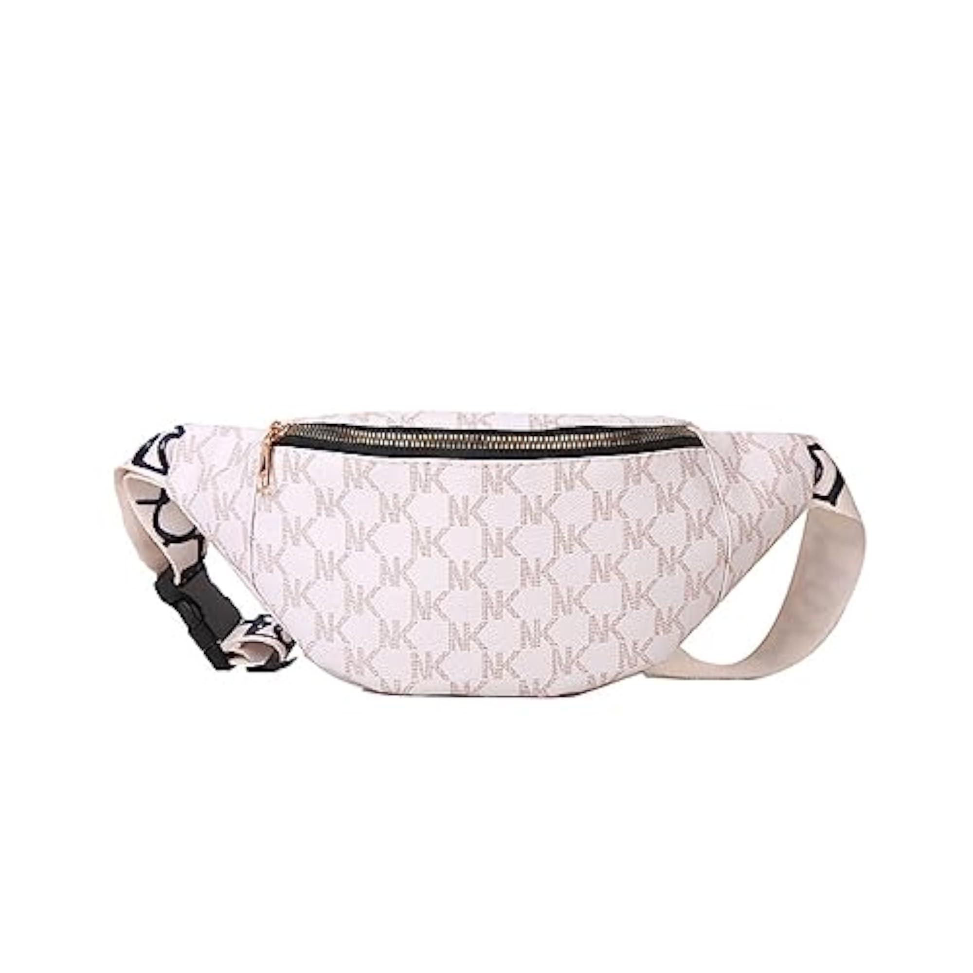 Women's Light and Simple White Shoulder Messenger Bag