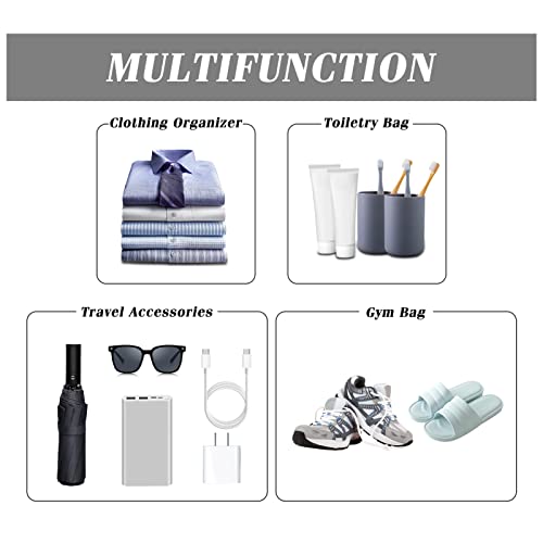 2 Pack Travel Shoe Bag, Large Shoe Travel Bags For Packing, Portable Shoe Storage Organizer Pouch For Men Women, Water-Resistant Lightweight Golf Soccer Sneaker Boots Shoes Bag - Black #TOP5