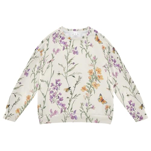 JUNZAN Retro Snapdragon Neutral Kids Boys Hooded Sweatshirt Long