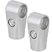 Produktbild 2 stück 25mm Innendurchmesser Aluminiumlegierung Rundrohr Verbinder für Wäscheständer, Regal, Kleiderständer