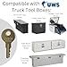 CH505 Replacement Key for Truck Tool Boxes and Paddle Handle Tool Boxes Marked CH-505-1 Robby’s Cloud Keychain Included (1-Pack) - Key Style May Vary
