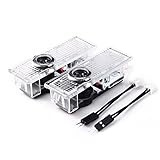  2 Stück Auto LED Tür Logo Projektor Geist Schatten Licht für E60 M5 E90 F10 X5 X3 E85 M3 F02 F10 F15 F16