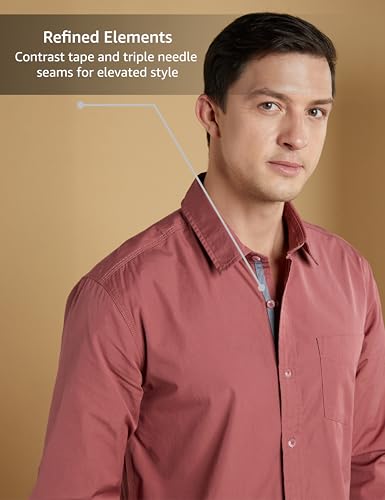 Image of Symbol Premium Men's Casual Cotton Poplin Shirt (Regular Fit)