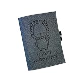 Personalisierte UHeft Hülle und Impfpasshülle | Schutzhülle aus Filz mit Namen | Filzhülle für Untersuchungsheft Mappe | Motiv Tiere