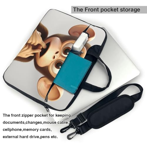 Bolso para portátil Silent Monkey: protección ligera contra golpes 5