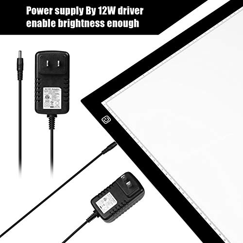 A2 Light Box, Large Size Tracing Light Pad, Ultra-Thin Led Light Board Stepless Brightness And Flicker-Free Design, Perfect For Drawing, 2D Animation, Calligraphy, Embossing, Sketching Tattoo #TOP7