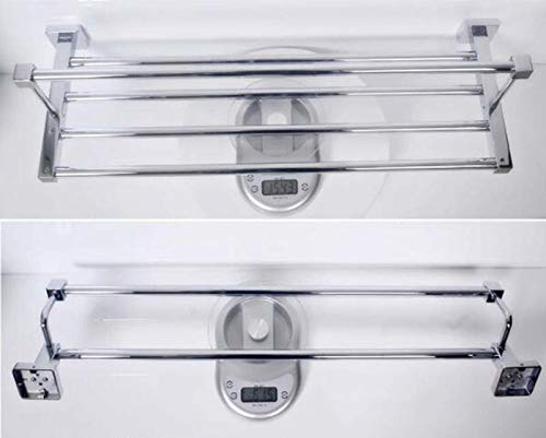 Support de serviette installation facile pour résoudre le manque de rangement de bain