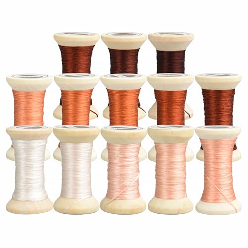 Image of Natural 100% Mulberry Handmade Embroidery Silk Thread Silk Floss (30)