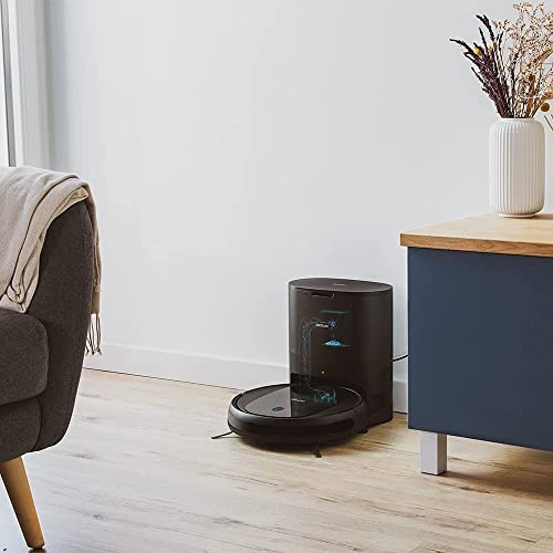 Cecotec Robot Aspirador y Fregasuelos Conga 2290 Ultra 2100 Pa, App con Mapa, Limpieza Ordenada, Cepillo para Mascotas + Cecotec Base de autovaciado Conga Home 2.000, Compatible con Conga 2290