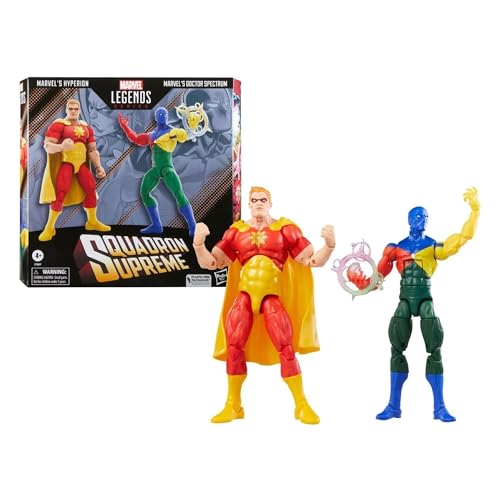 Marvel Squadron Supreme Legends Pack of 2 Marvel's Hyperion & Marvel's Doctor Spectrum 6-inch Action Figures by Marvel - Image 6