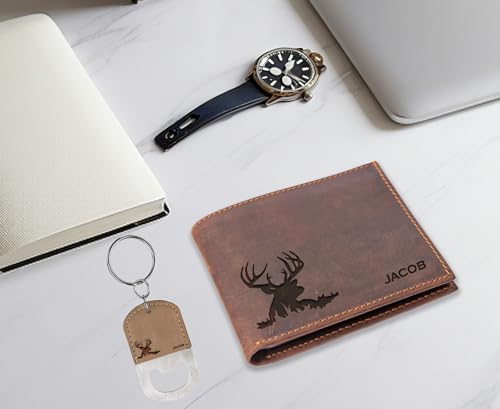 Custom-Deer-Leather-Wallet-Customized-wallet-name-for-Men-Valentines-Day-Gift-for-Men-Husband-Gifts-Mom-to-Son-GiftsChristmas-Gift