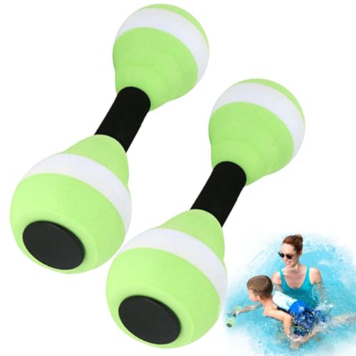 Con Pesas - Juego De Con Pesas Para Mujeres, 2 Piezas, De Agua Ergonómicas, Aeróbic Acuático, Barras De Piscina, Pequeñas, Entrenamiento De Natación, Equipo