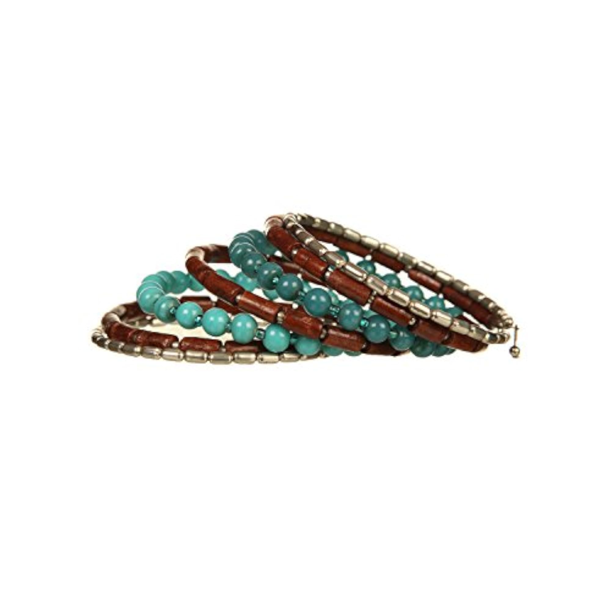 Handcrafted Cluster Beaded Statement Necklace for Women