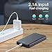 [2 Pack]Portable Charger Power Bank 10000mAh,Ultra Slim Portable Phone Charger with USB C Input & 2 Output Backup Charging External Battery Pack Compatible with iPhone 16/15/14/13/12,Android Phone etc