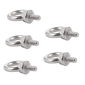 Anneome 5 Stück Edelstahl Augenbolzen 3022PW