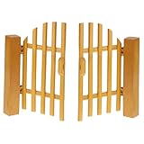 Accessoires extérieurs pour maison de poupée : petite taille, facile à installer, mini portail de jardin pour maison de poupée