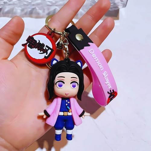 Image of Cute 3D Keychain | Keyring & Quirky Bag Charm | Hard Silicone, Unbreakable | Travel Essential | Kids Friendly | Strap & Bag Hook