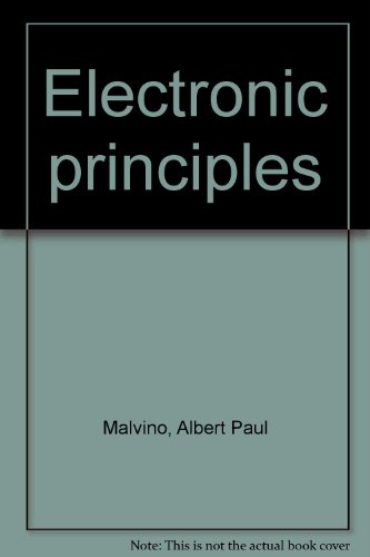Electronic principles 0028009487 Book Cover