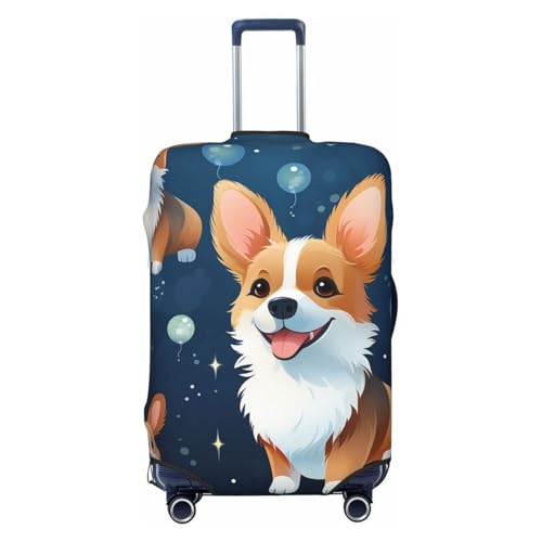 Luggage Cover Travel Suitcase Cover Elastic Suitcase Protector Cover Labrador Retriever Luggages Protector Anti-Scratch Luggages Decorative Cover for Adult (18-32 inch)