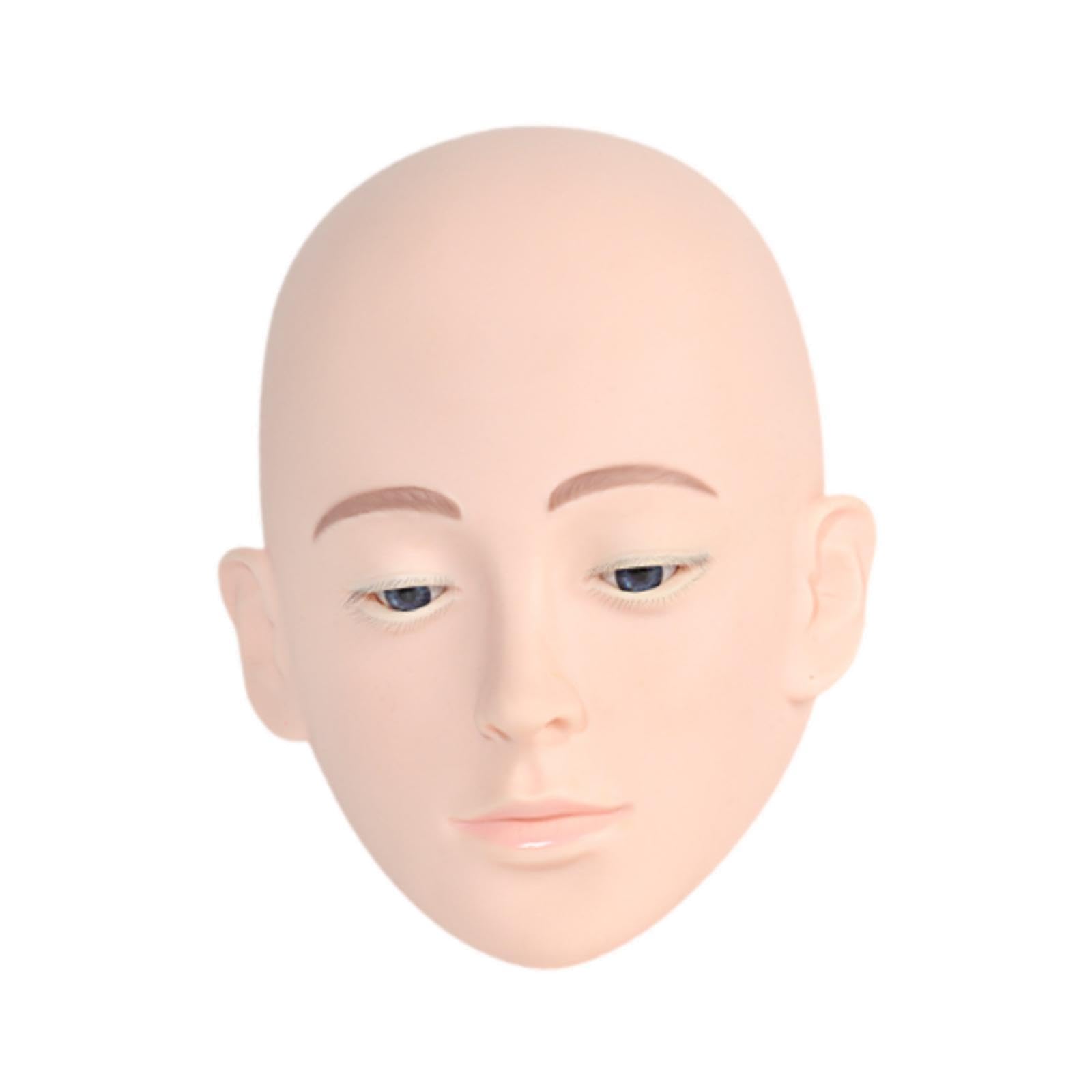 Silikon Mannequin Kopf Wimpern Üben