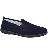  500 Zapatillas Kung FU - Lona para: NIÑA Color: Marino Talla: 30