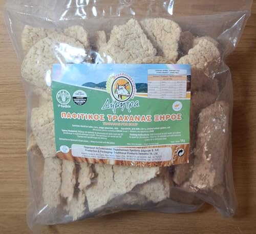 Trachanas DEMETRA - Sopa tradicional chipriota griega 1 paquete de 1000 g Trahanas 0028