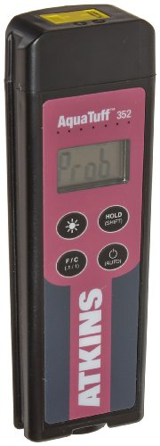 Cooper-Atkins 35200-K AquaTuff Waterproof Thermocouple Instrument with Hold and Backlit LCD, K Type, -100 to 999 Degrees F Temperature Range