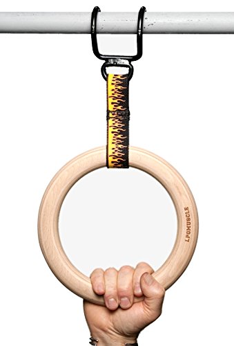 Anillas de madera para pull up Hyper 10 pulgadas