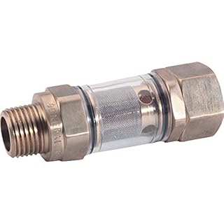 NorthStar Inline Water Filter - 1/2in. NPT-M x 3/4in. GH-F, Brass, Model Number N100649P (B00MPMFVQO)