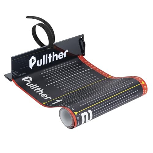 pullther 138CM Fischlineal Fischmaßband Angellineal mit Bump Board Wasserdichtes Messwerkzeug für das Angeln Lineal für das Salzwasserangeln Angel Zubehör