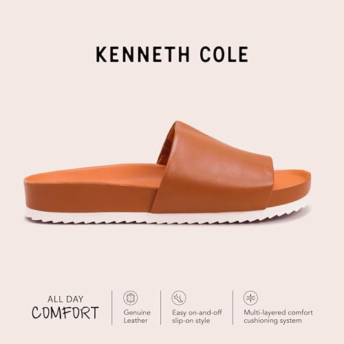 Gentle Souls by Kenneth Cole Men's Montauk One Band Shoes Leather Sandal, Elevated Comfort Footbed3