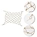 CORHAD Bird Stand Net Hammock Woven Climbing Net for Parrots Cockatiels and Pets Easy to Clean Hooks for Biting and Climbing Fun