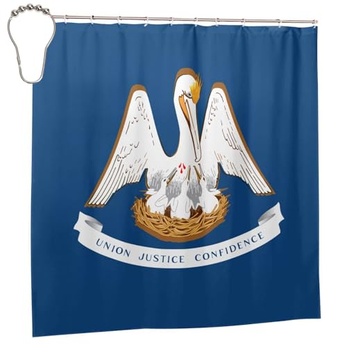 Rideau de douche de qualité supérieure en polyester lavable 183x183 cm