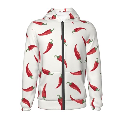 Chili Kid Hoodies Boys Zip Up Sweatshirts Girls Pullover with Pocket2