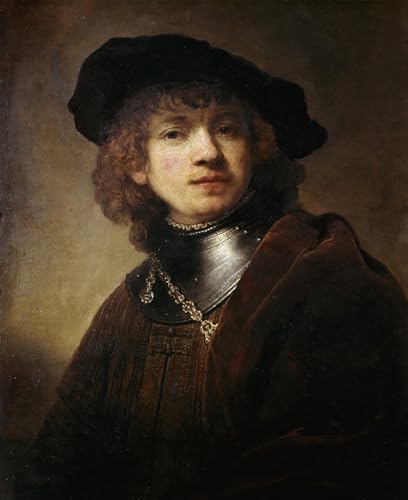 Affiche Graffiti Art Rembrandt : déco murale grand format 60x90cm