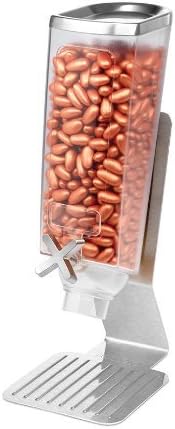 Rosseto EZ513 Single Container Snack Dispenser with Stainless Steel Stand, 1-Gallon