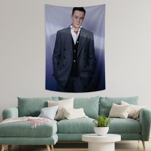 陳.偉霆 ウィリアムチャン タペストリー 装飾布 壁掛け 布ポスター おしゃれ 大きい 大判 模様替え 間仕切り 背景布 誕生日 斛珠夫人 コクジュ (152×203 cm)
