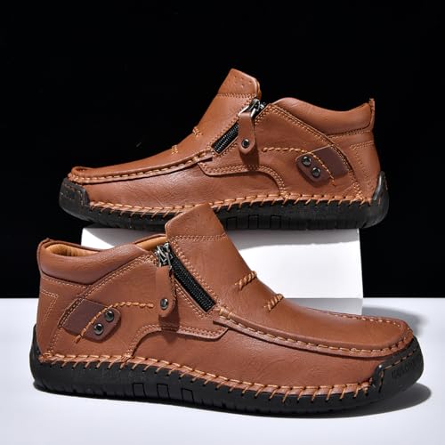 Image of Coramtty Mens Classic Loafers Moccasins Walking Outdoor Walking Shoes