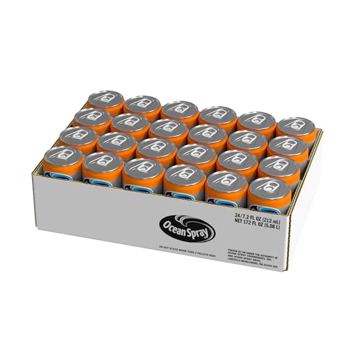 Ocean Spray® 7.2 Oz 100% Orange Juice Blend Juice Drink Mini Can (Pack of 24)