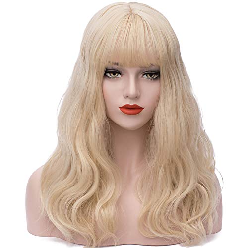 Mildiso Perücke Damen Blond Ombre Bob Gewellt Gelockt Locken Natürlich/Für Frauen Wig Alltag Anime Cosplay Kostümparty Halloween Karneval 022