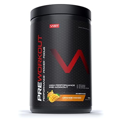 VAST Preworkout - Performance Pre Workout Booster - Trainingsbooster - CarnoSyn® Cover