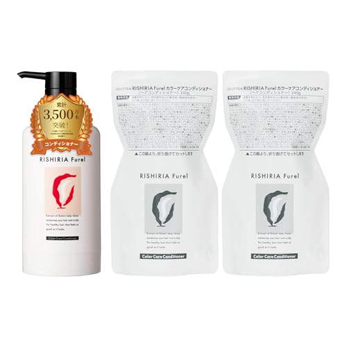 RISHIRIA Furel (���V���A�t����) �J���[�P�A�R���f�B�V���i�[��p�{�g�� + �l�ߑւ��p �p�E�` 240g 2�Z�b�g