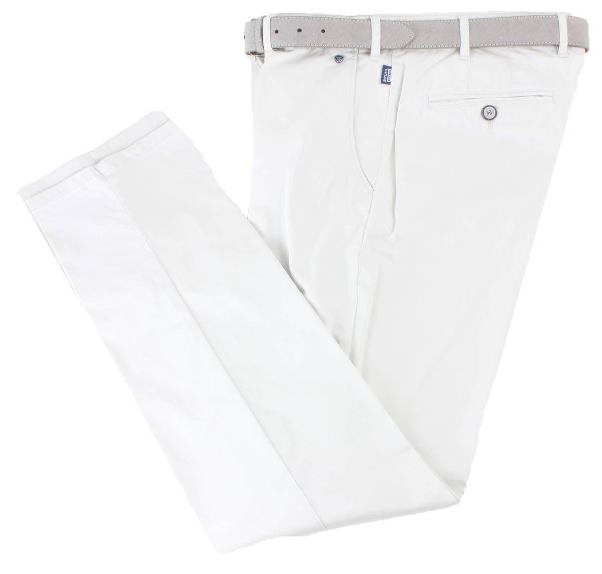 Bruhl Mens London GB Pima Cotton Chinos - Beige - W34 L32