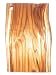 Ecowood Costa Rica Teak Wood Cutting Board For Kitchen. Luxury 1 Single Wood Slab, No Glue, Natural Live Edge. Large (14.5x10 Inches)