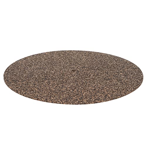 Tapis de plateau de platine, tapis de disque vinyle de couleur bois au look rétro, amortissement avancé pour disques… - Les Beatles, Paul McCartney, John Lennon, RIngo Starr, George Harrison Tapis de plateau de platine, tapis de disque vinyle de couleur bois au look rétro, amortissement avancé pour disques… – Image 3